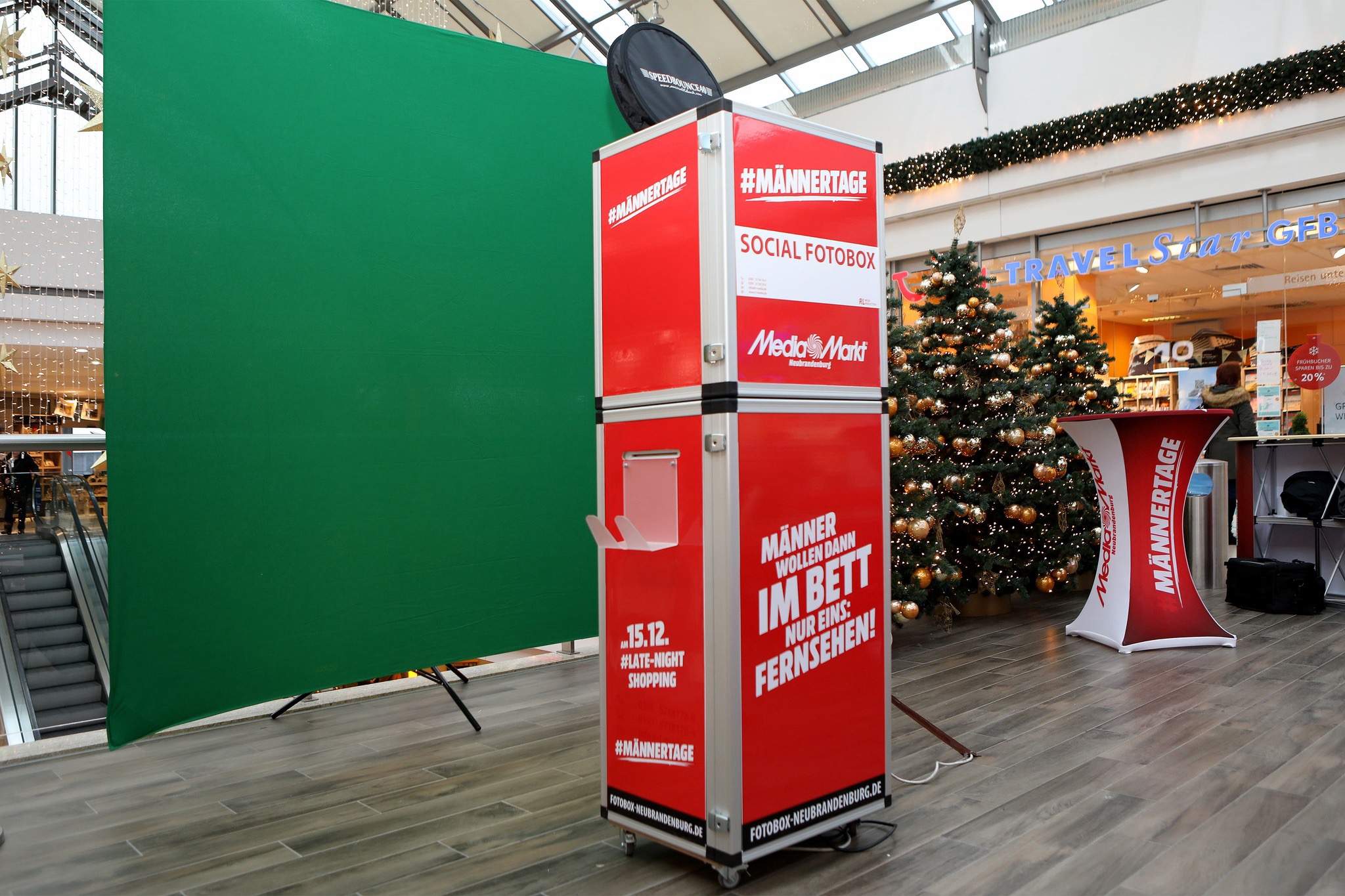 Fotobox Firmenevent mit Branding