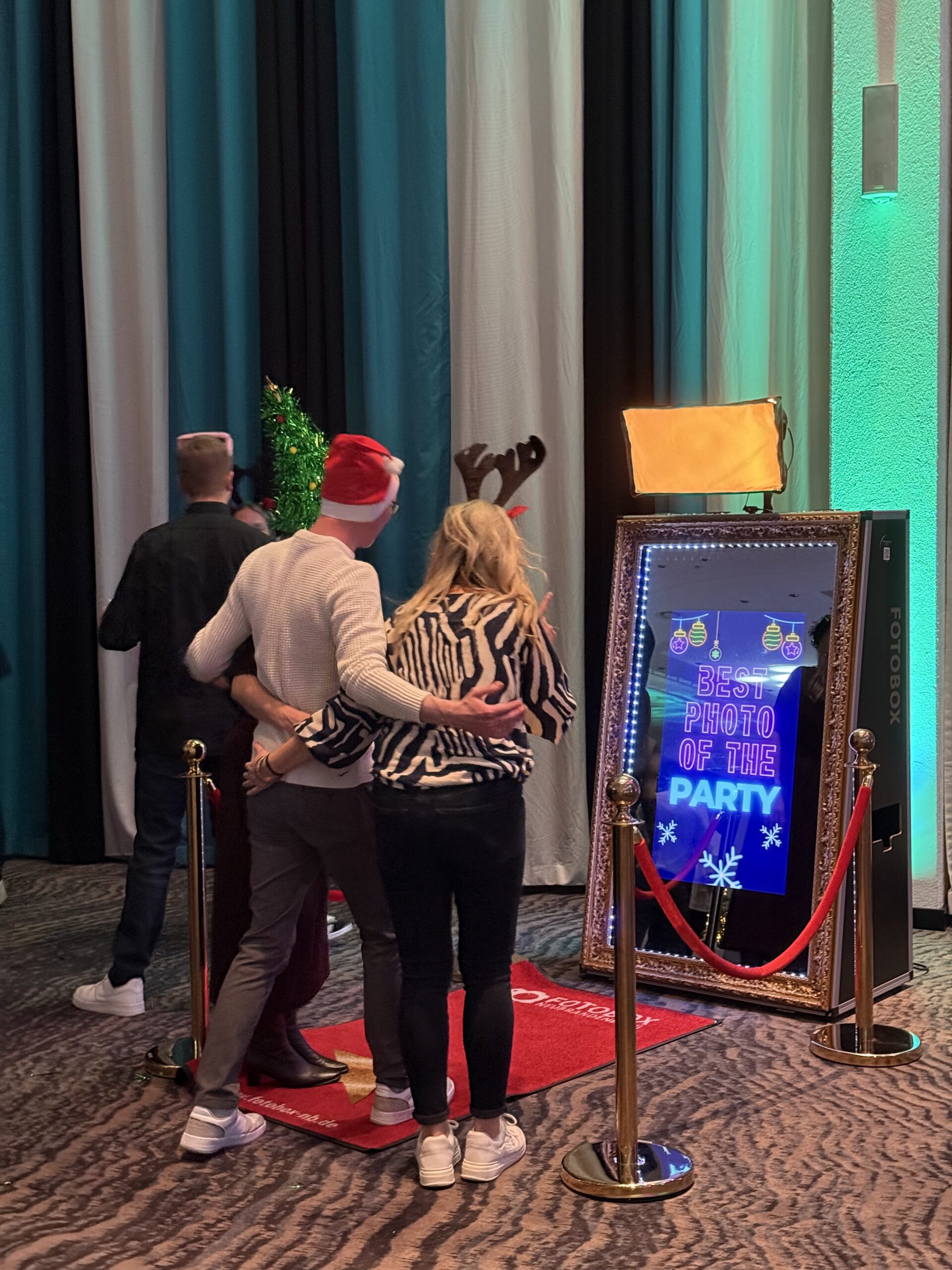 Fotospiegel Linstow – Weihnachtsfeier im Van der Valk Resort Fotospiegel mit Sofortdruck bei einer Weihnachtsfeier im Van der Valk Resort Linstow
