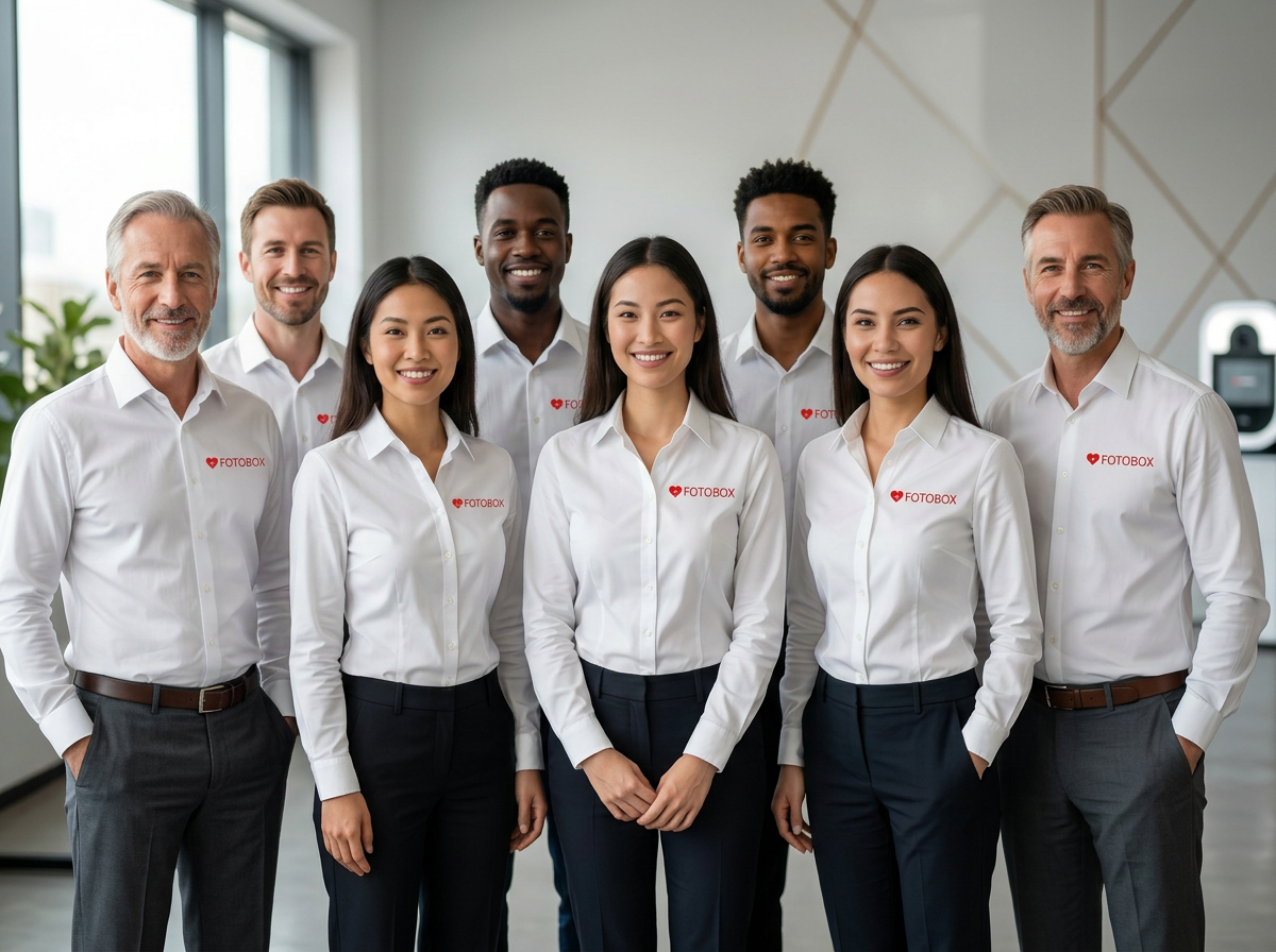 Mitarbeiter-Fotobox – Einheitliche Profilfotos für LinkedIn & Social Media