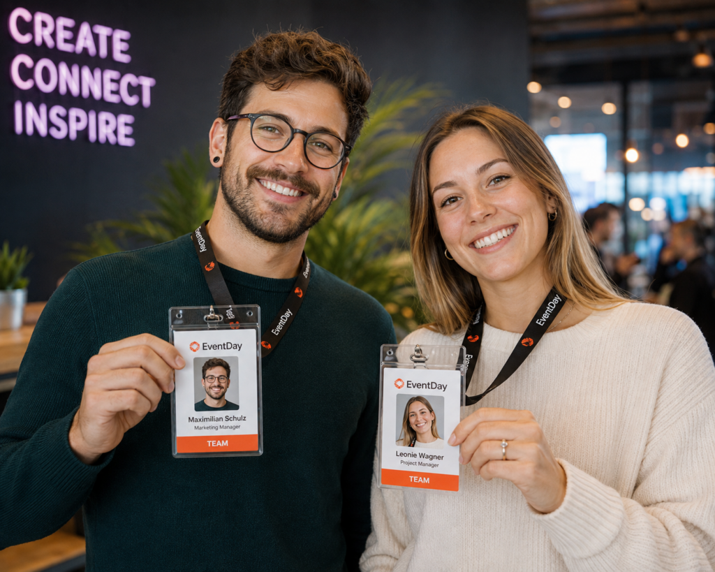 Fotobox für Events – Ausweise & Lanyards direkt vor Ort drucken