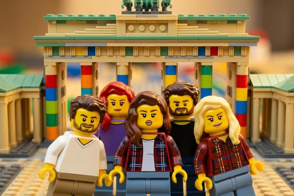 KI Fotobox mieten: Werden Sie zur LEGO Figur