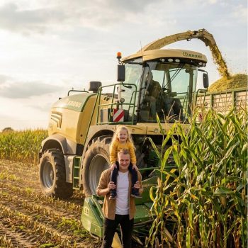 Photo booth agricultural machinery motif | Agricultural event photos