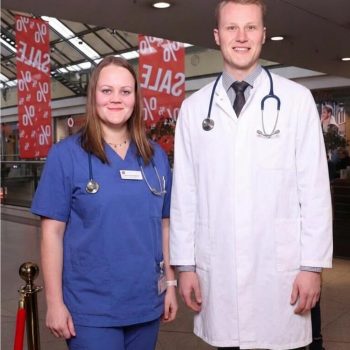 Photo booth doctor motif | Creative event photos for doctors & healthcare