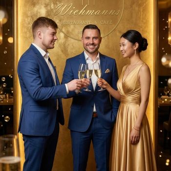 AI photo booth at Messe Berlin – digital backgrounds & branding