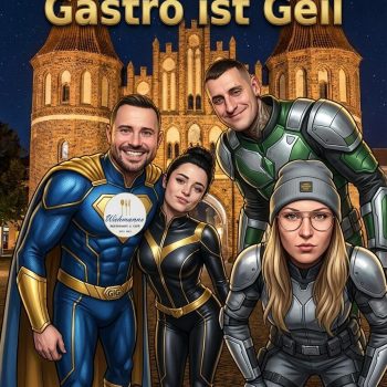 AI photo booth at Messe Berlin – digital backgrounds & branding