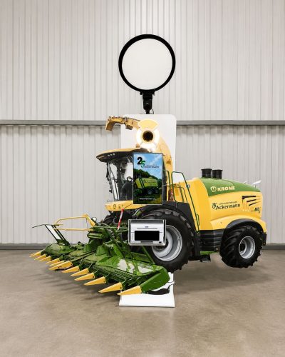 Custom AI photo booth for Krone Custom AI photo booth for Krone