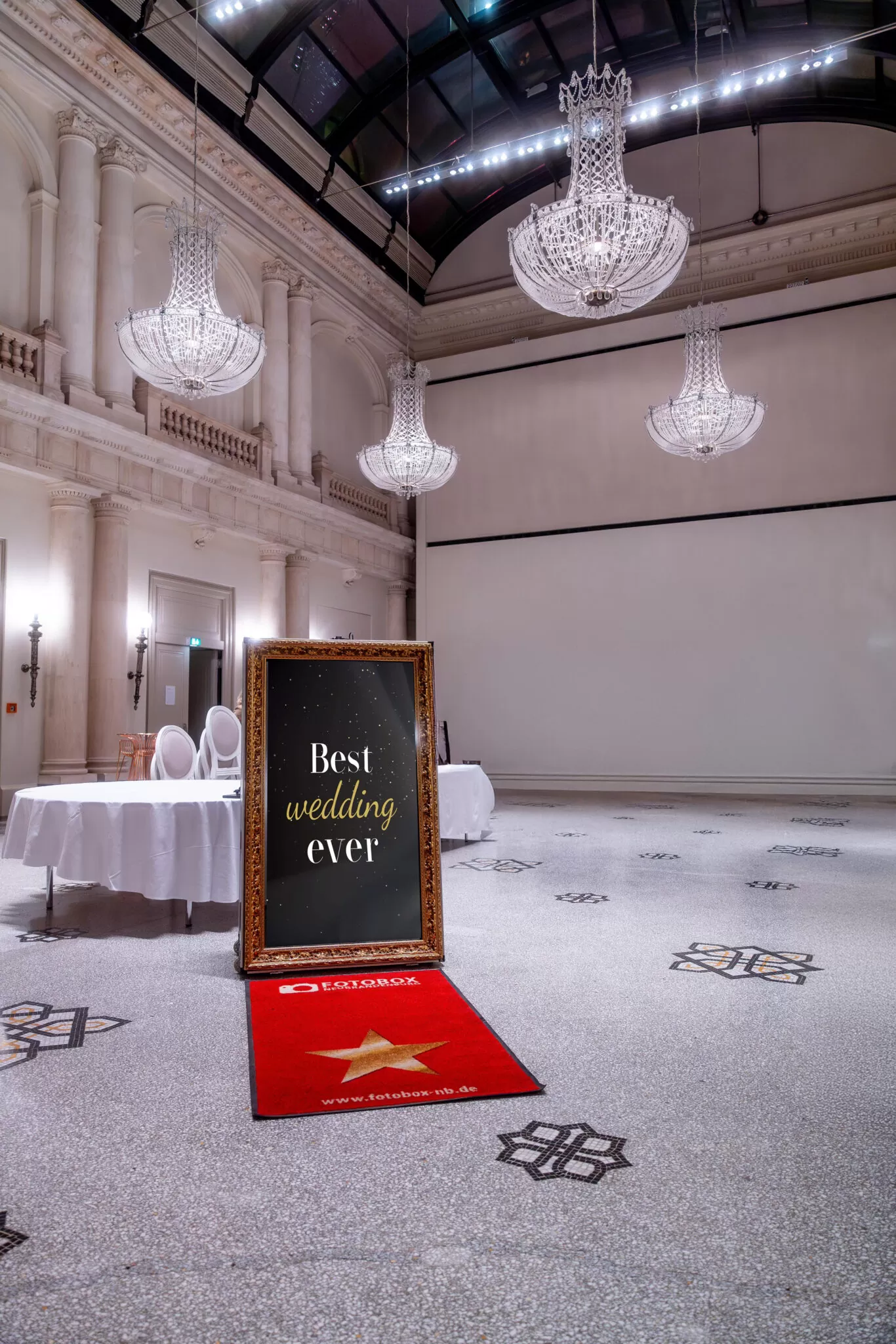 Luxus Fotospiegel Magic Mirror für Fashion und Beauty Event