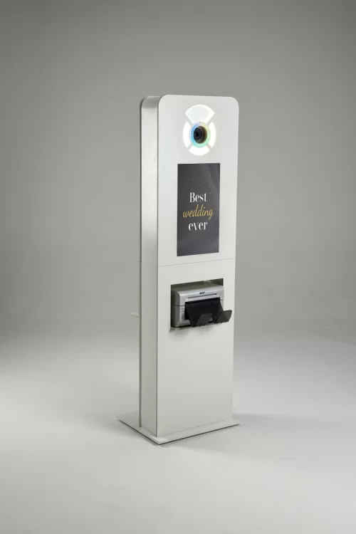 Mobile Fotobox mit integriertem Sofortdruck